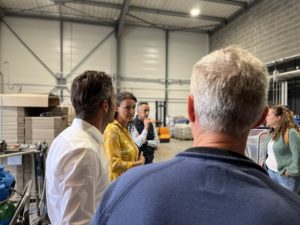 Visite des locaux B-side Factory à Montaigu-Vendée