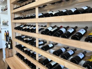 Bouteille de vins boutique