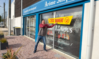 Nos clients : interview de Pascal Delavacquerie, gérant du réseau Arôme Shop
