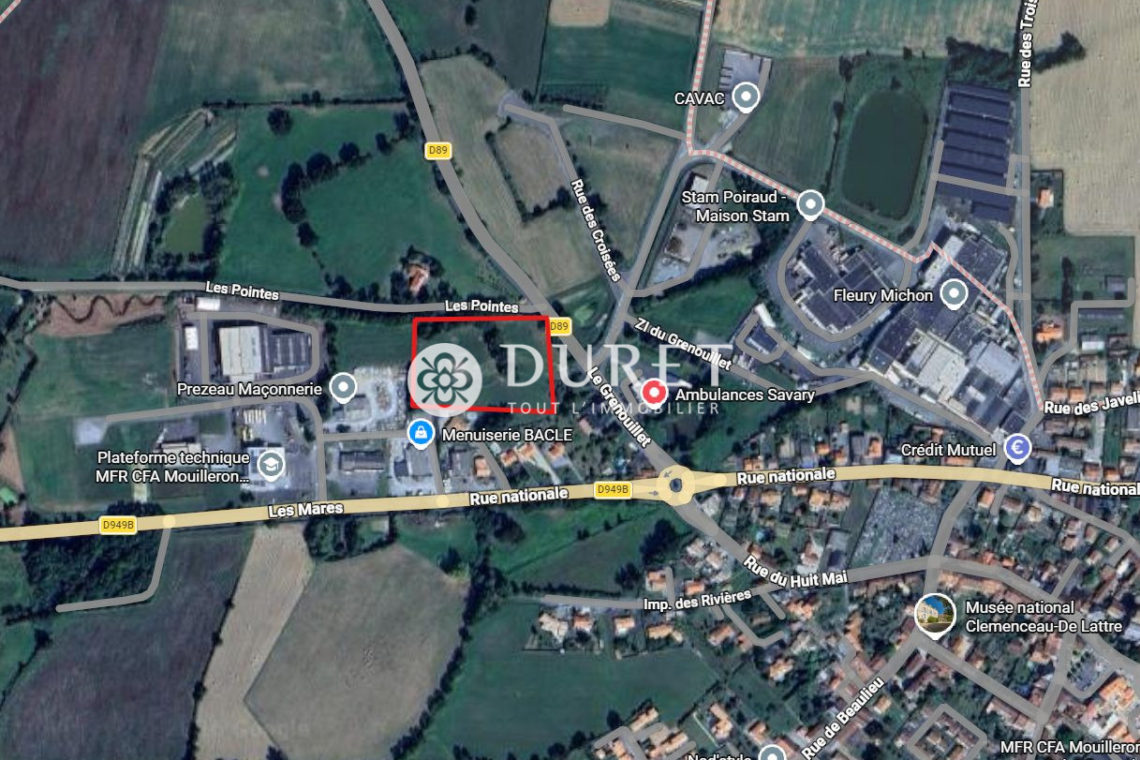 Acheter  , Mouilleron-Saint-Germain 16112 m2 - VT1447-DURET