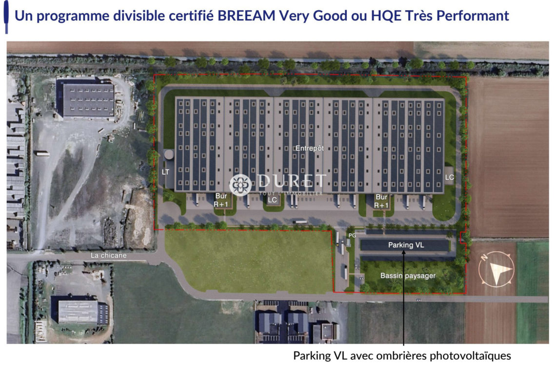 Louer Entrepôt Entrepôt, Niort 33000 m2 - LP3134-DURET