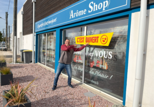 Pascal Delavacquerie gérant Arome Shop Les Sables d'Olonne